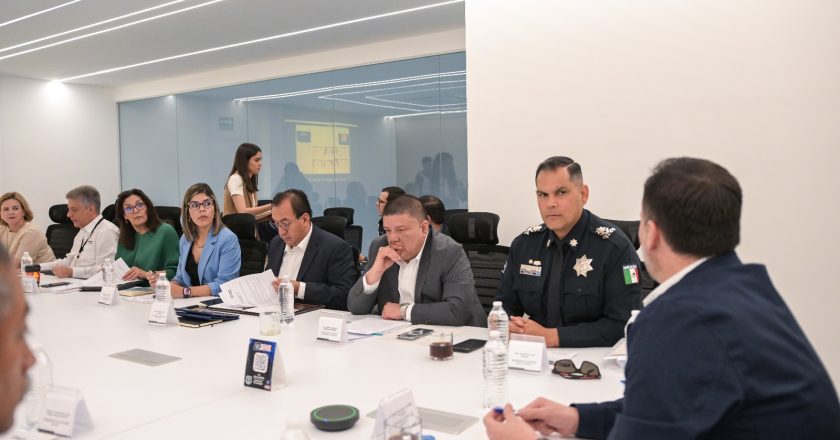 Evalúa Mesa Estatal de Coordinación para la Construcción de la Paz estrategias de seguridad para la región centro-sur