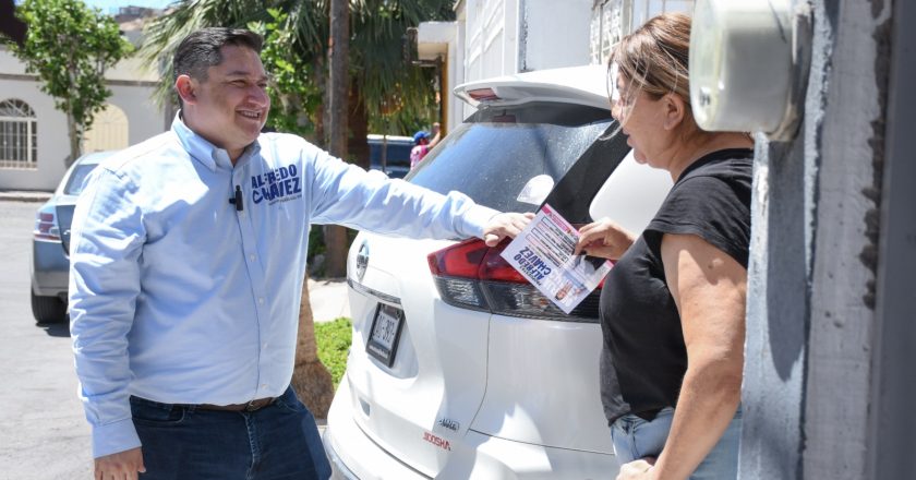 Refuerza Alfredo Chávez su compromiso con las mujeres de Chihuahua