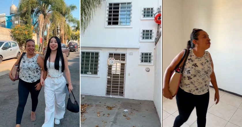 Influencer regala una casa a su tía y ella la rechaza por estar muy “pequeña”