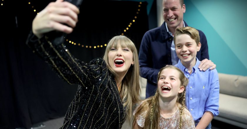 Príncipe William asiste al concierto de Taylor Swift en Londres