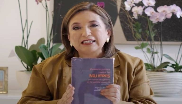 Xóchitl Gálvez llama “violentador” a AMLO y exige que el TEPJF lo sancione