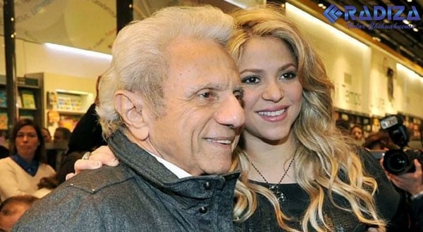 Hospitalizan de emergencia al papá de Shakira, de 92 años