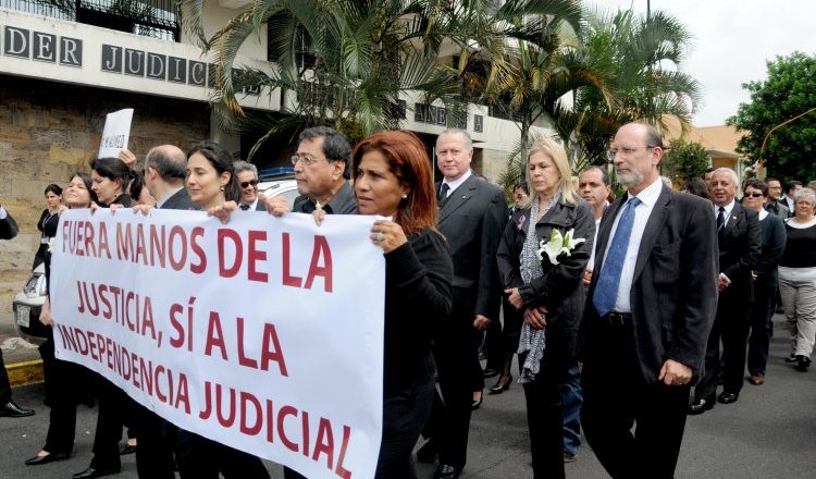 Jueces y magistrados protestan contra la reforma judicial; “Es falso que seamos corruptos”, dicen