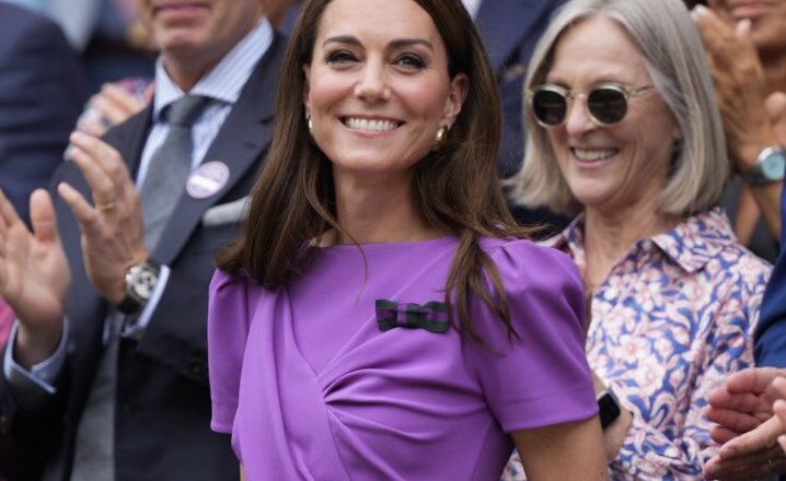 La princesa Kate Middleton sale de su retiro para entregarse al tenis de Alcaraz