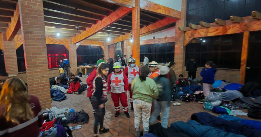 Unos 60 niños sufren hipotermia durante campamento en Parque Ecoturístico del Edomex