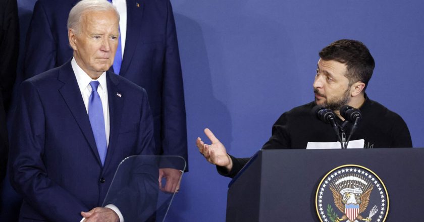 Biden confunde a Zelensky y lo presenta como “el presidente Putin”