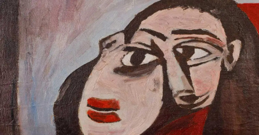 Familia descubre que el cuadro de su sala era una pintura del pintor Pablo Picasso