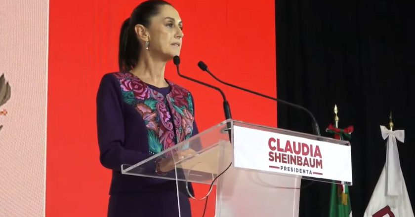 Claudia Sheinbaum ya se encuentra en Acapulco; llegó en helicóptero