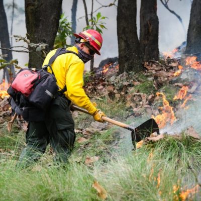 México dona a Uruguay equipos para el combate de incendios forestales