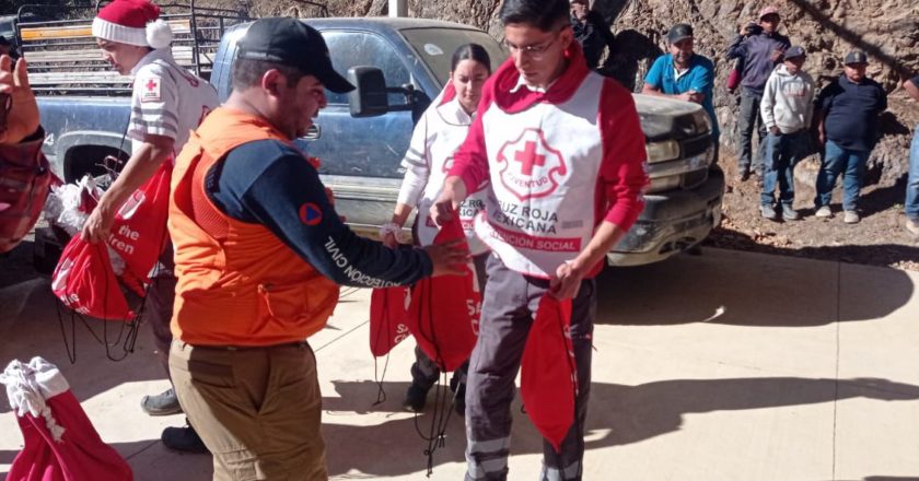 Lleva Estado apoyos para 100 familias de Urique como parte del programa “Juntos por la Sierra Tarahumara”